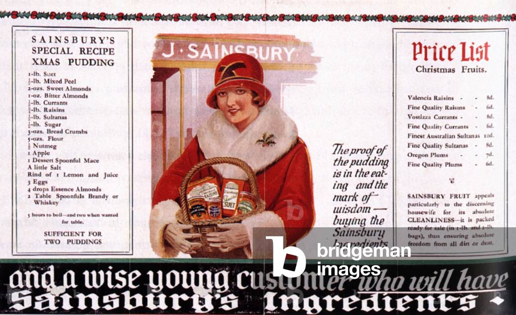 Sainsbury's Magazine, advert, UK, 1900s
