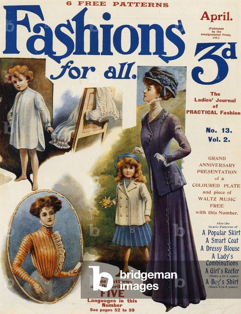 Fashion For All Magazine Cover, UK, 1900s