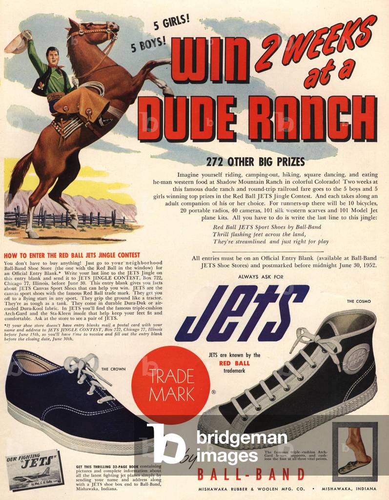 Jets Shoes, 1950s (print)