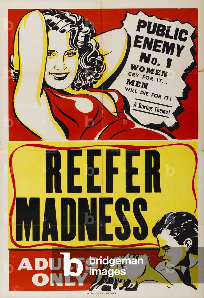 Reefer Madness Film Poster, USA, 1930s