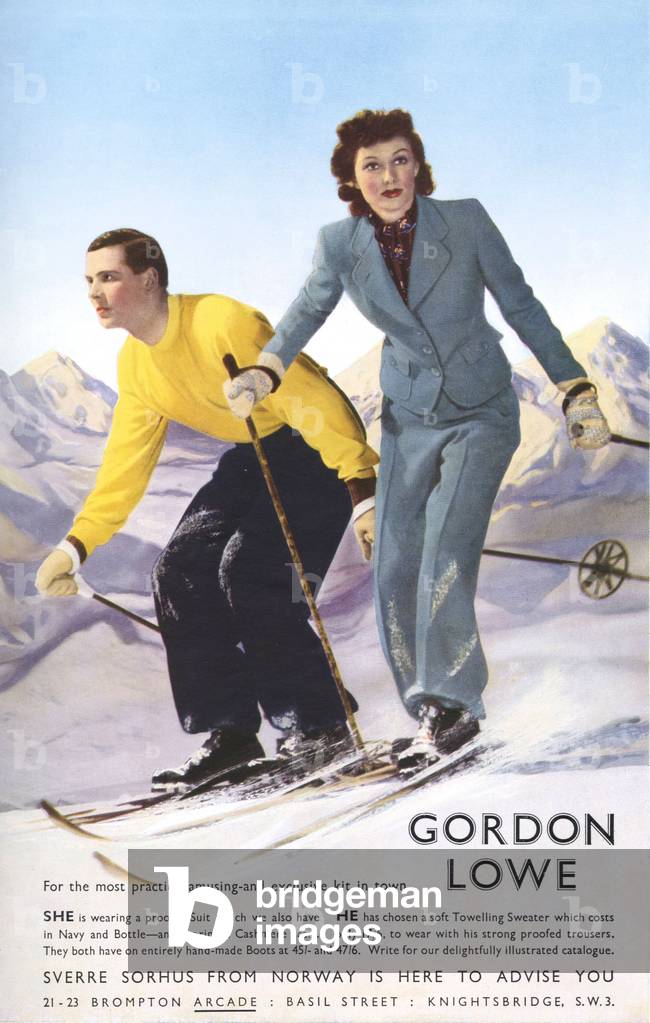 Gordon Lowe Magazine, advert, UK, 1930s