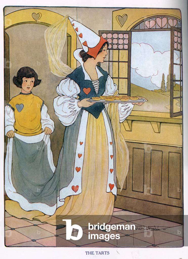 Nursery Rhymes Book Plate, USA, 1910s