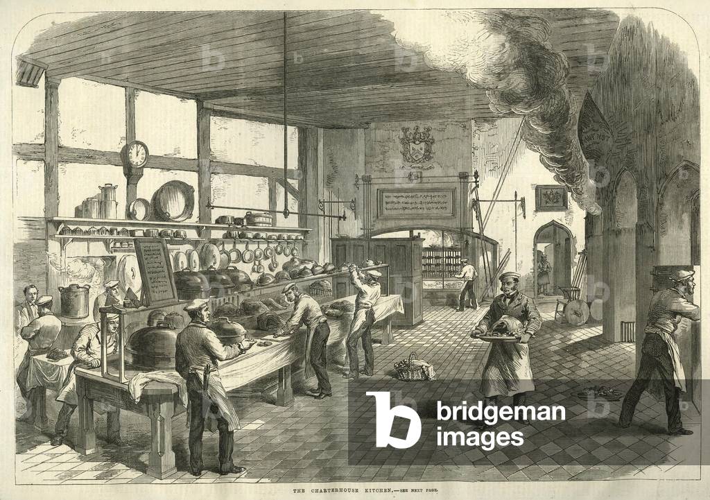 Charterhouse Kitchens NLI Magazine Plate, UK, 1860s