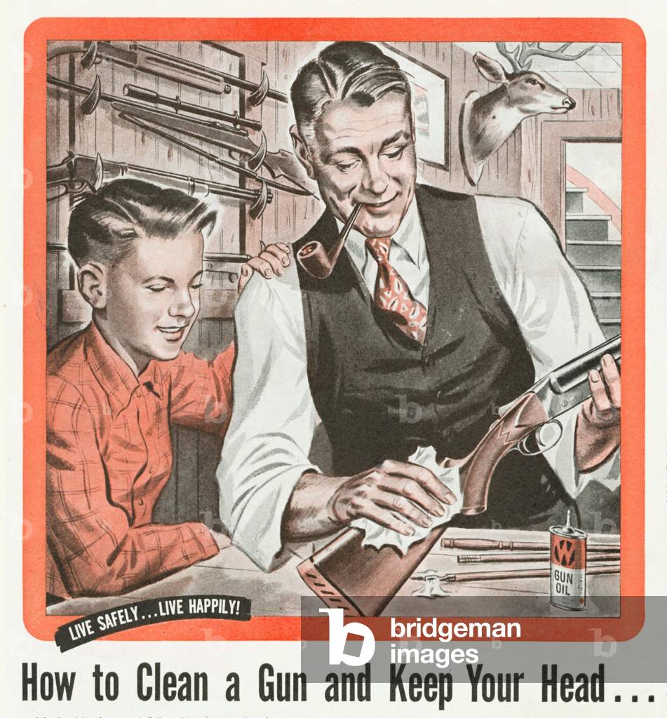 Hulie for gun, 1951 (print)