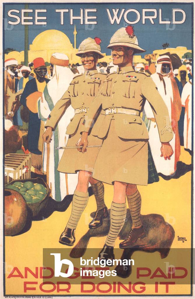 Army Recruitment, poster, UK, 1910s