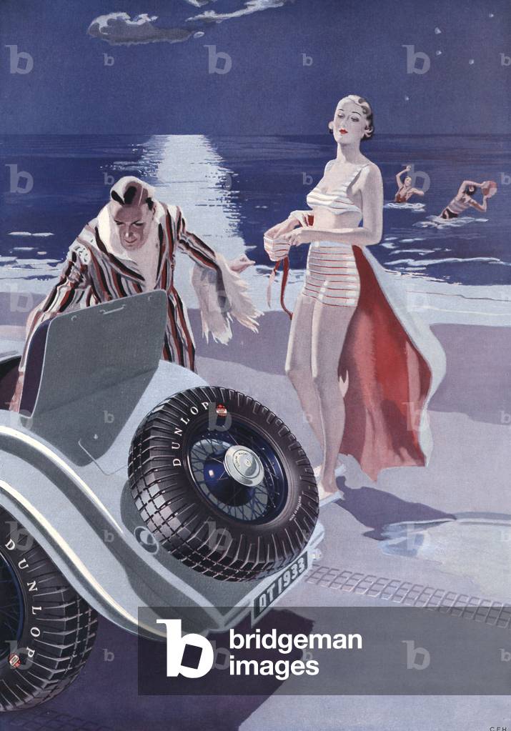 Dunlop Magazine, advert, UK, 1930s