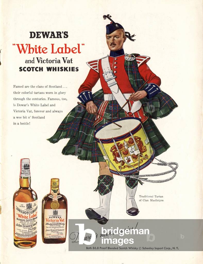 Dewar's Magazine, advert, USA, 1950s