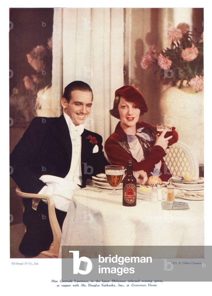 Whitbread Beer Magazine, advert, UK, 1930s