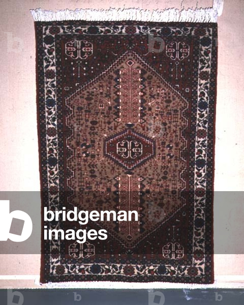 Persian Abadeh rug, 19th century