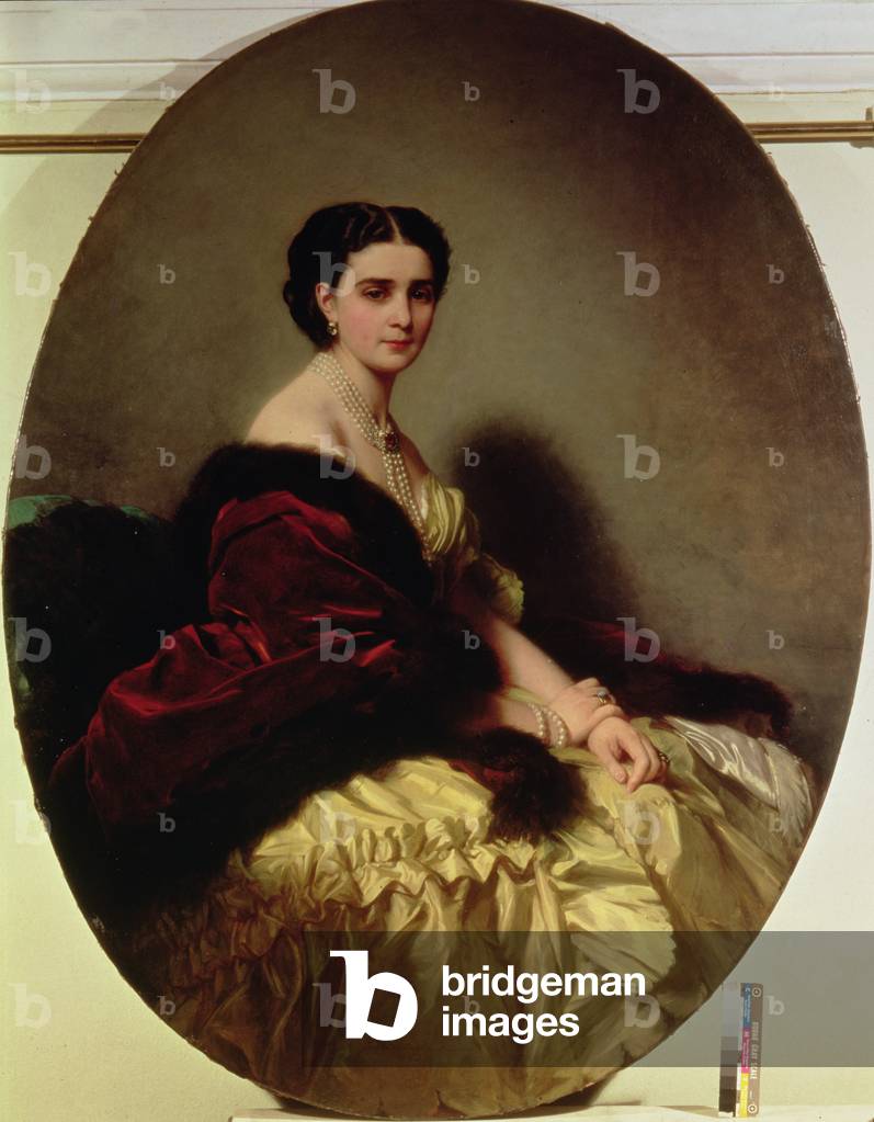 Ritratto della contessa Sophie Narryshkina (1823-77) 1858 (olio su tela)