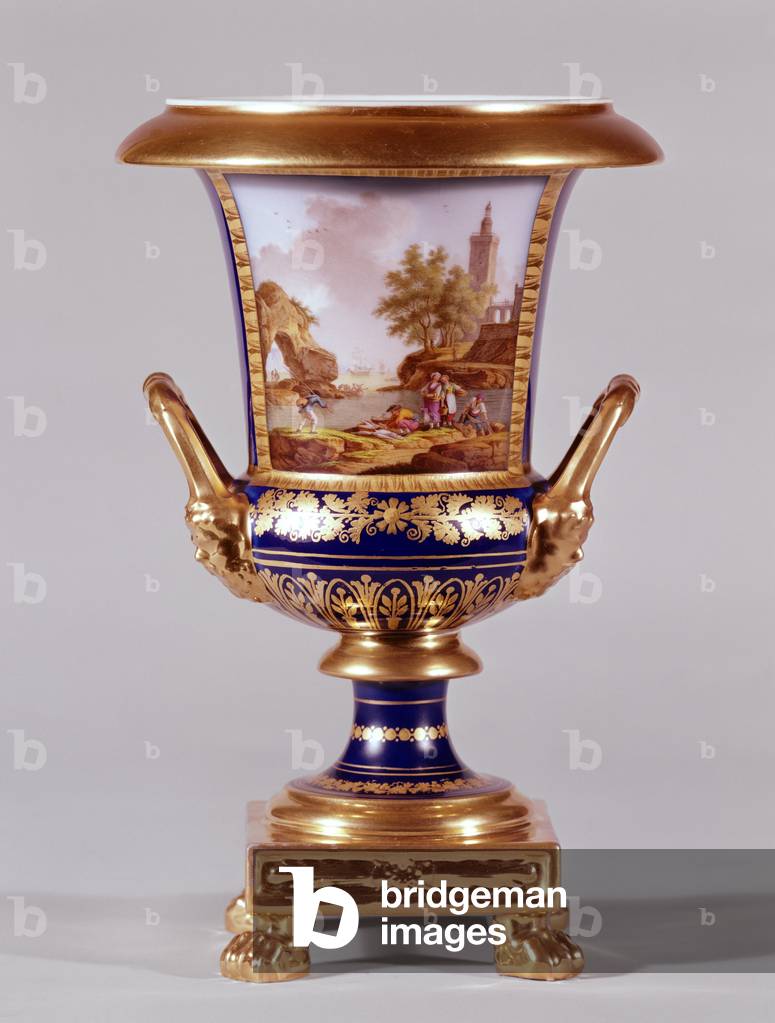 Vase, c.1800 (porcelain & gilt)