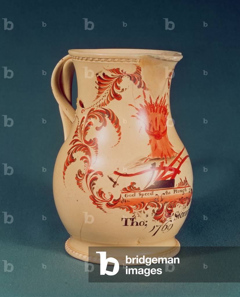 Jug, Leeds, c.1770 (creamware)