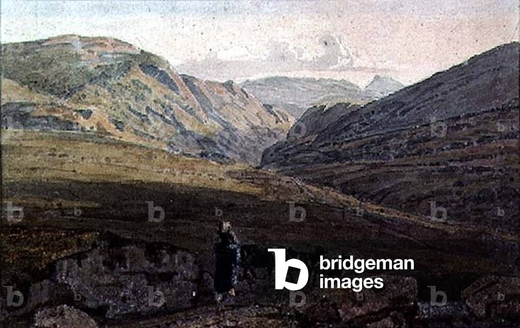 Paesaggio montagnoso - Sera