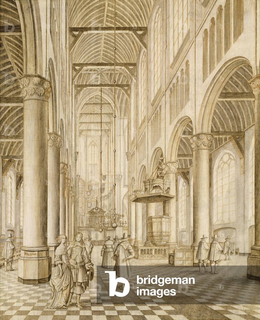 Innenraum der Neuen Kirche, Delft