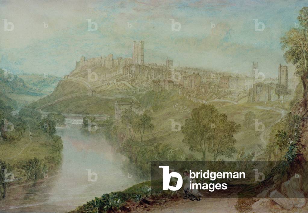 Richmond, Yorkshire (w/c on paper)