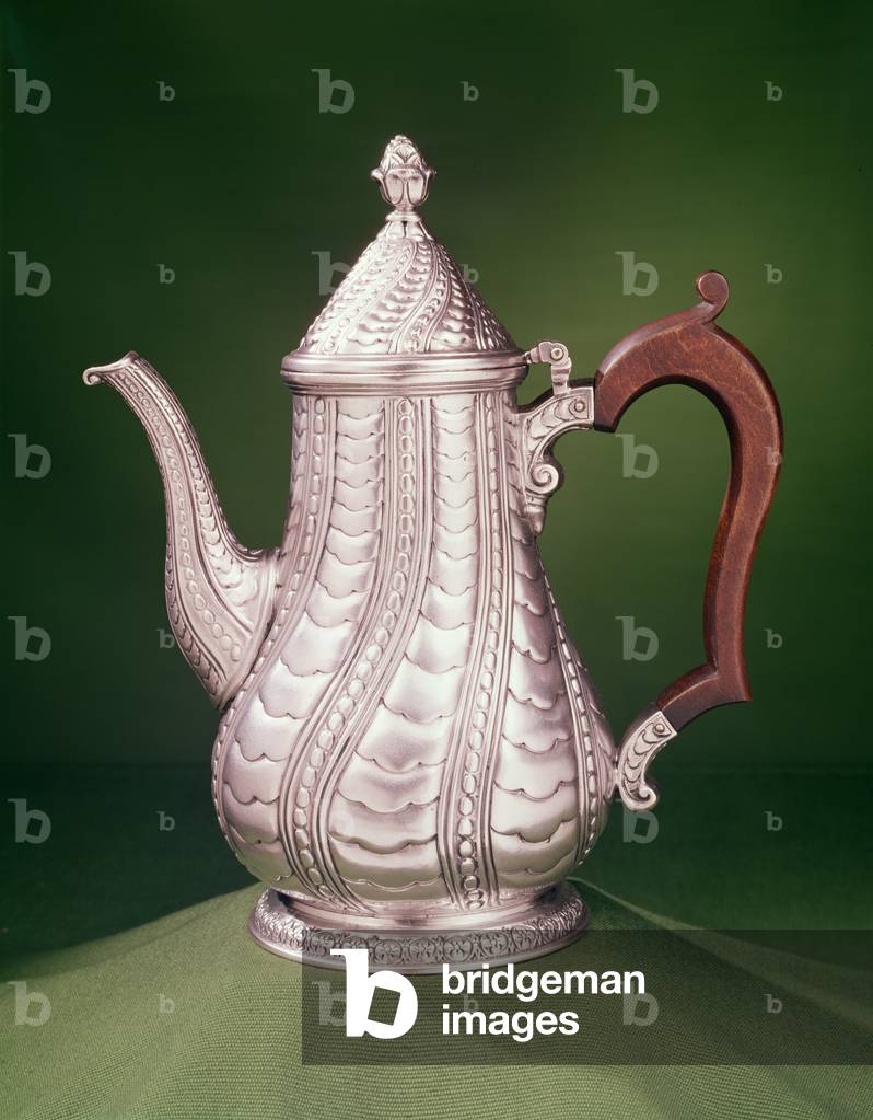 Coffee pot by Paul de Lamerie, c.1745