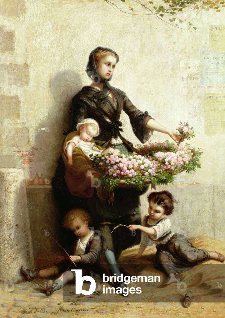 Victorian Flower Seller