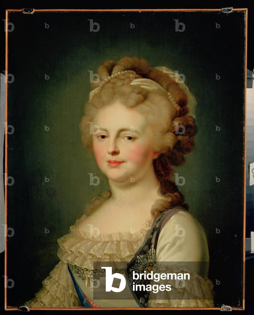 Ritratto Imperatrice Maria Fyodorovna (1759-1828) (olio su tela)