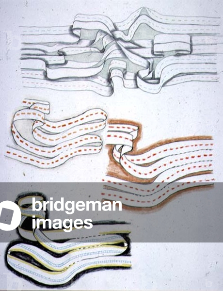 Composition (pencil and chalk on paper)