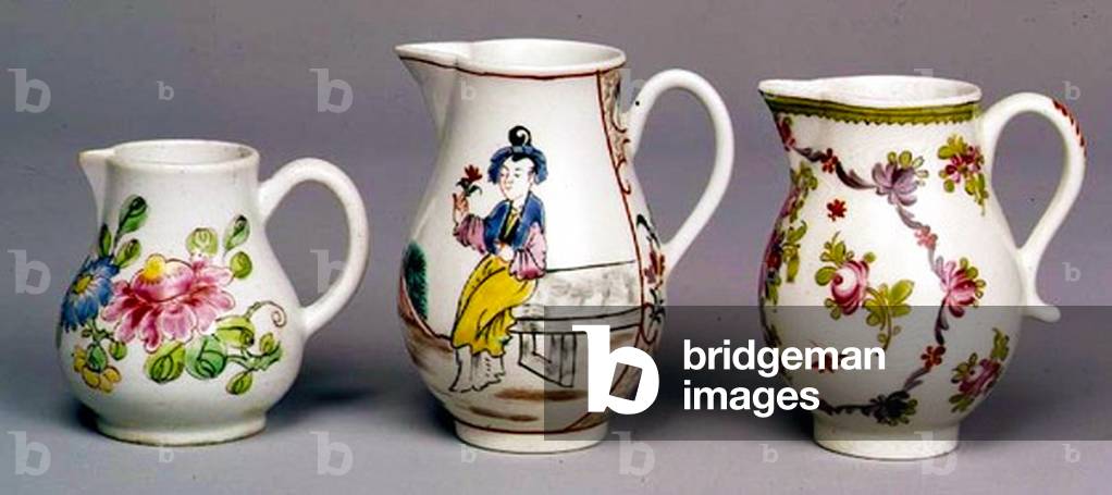 Three porcelain jugs (ceramic)