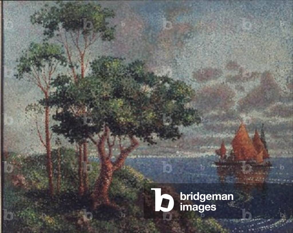 The Sailing Boats, 1887 (oil on canvas)