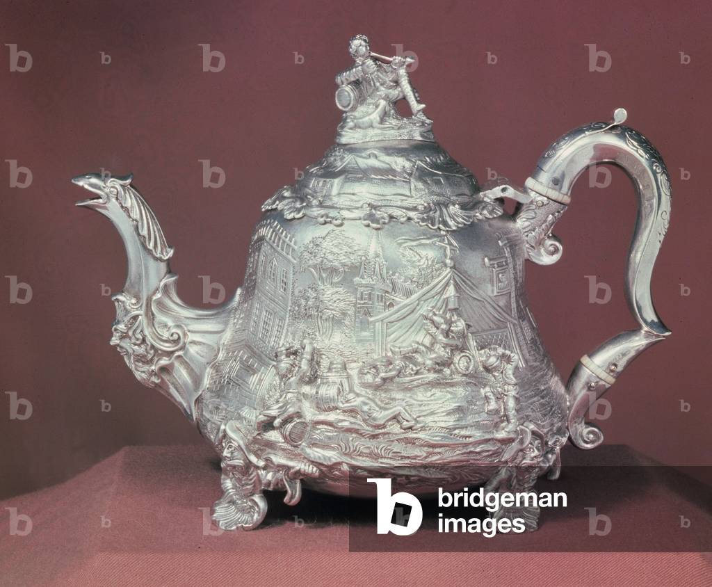 

Le pot à thé, 1833-34 (argent)
