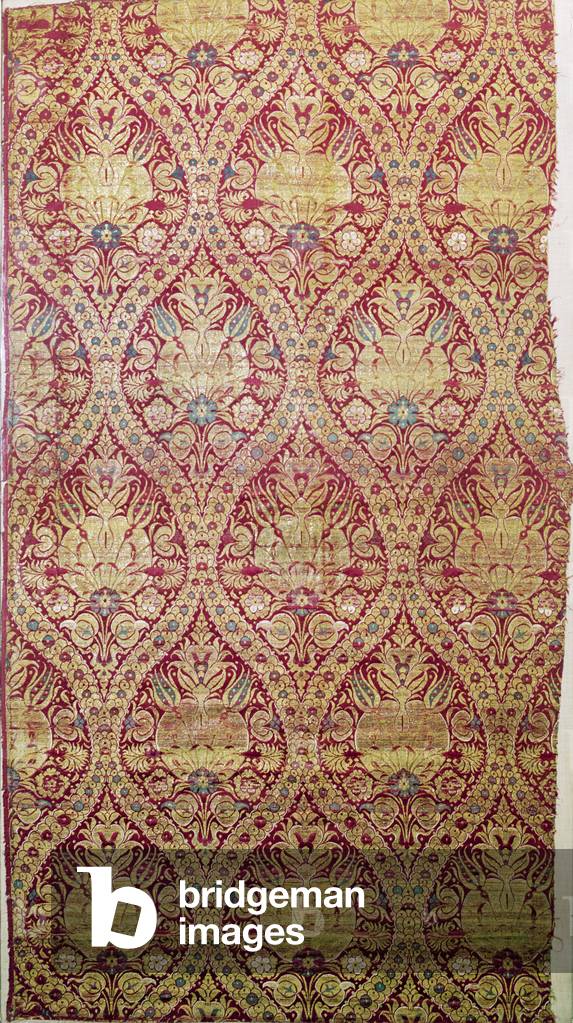 Textile design, 16th/17th century (silk)