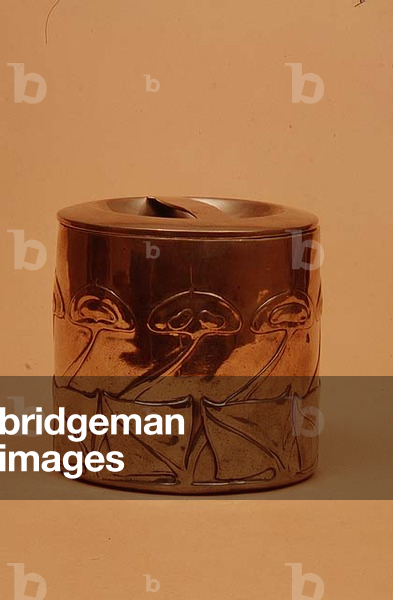 Tudric pewter tobacco jar designed by A Knox