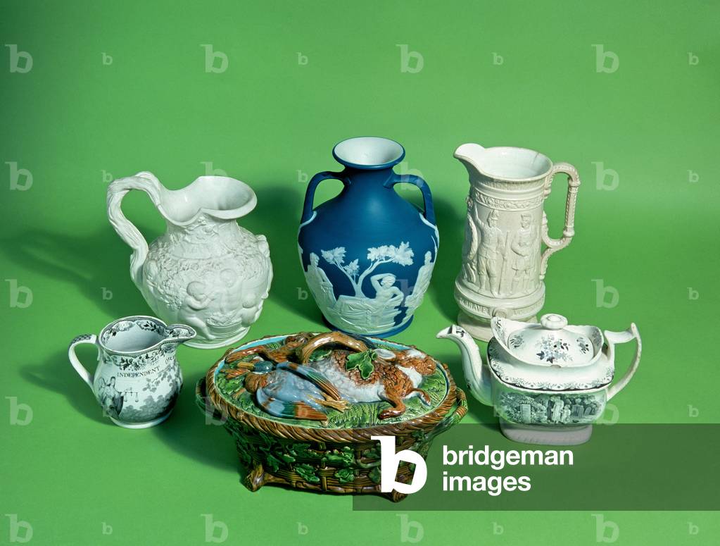"Sammlung von Wedgwood viktorianischen Keramik; und viktorianische Keramik einschließlich Kopie der Portland V