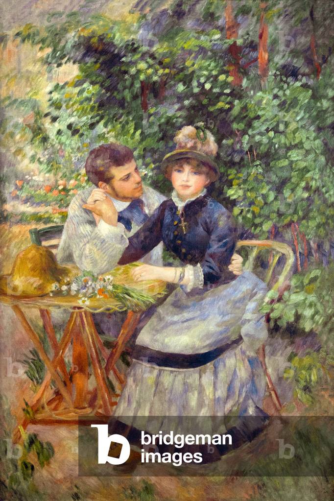 In giardino, 1885 (olio su tela)