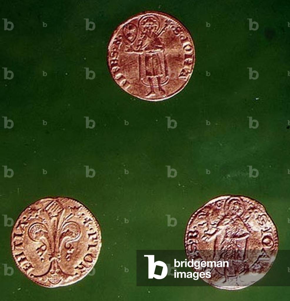 Three gold florins (gold)