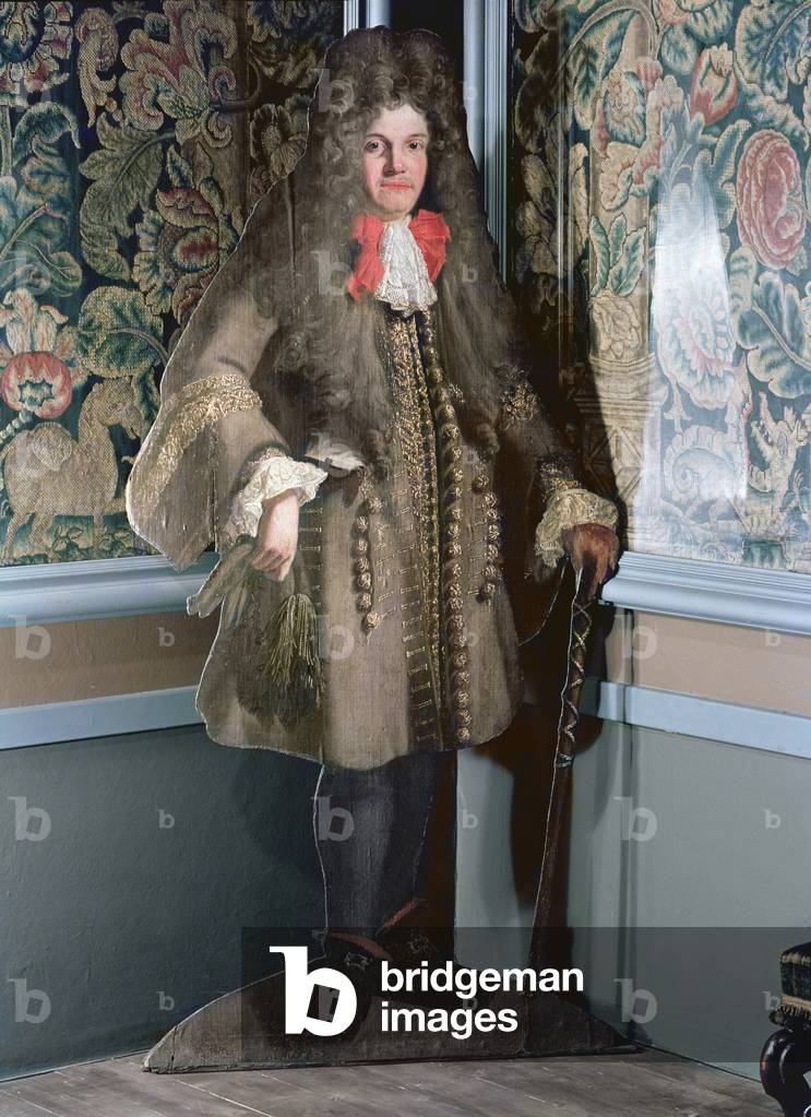 Dummy board figure of a man, c.1690