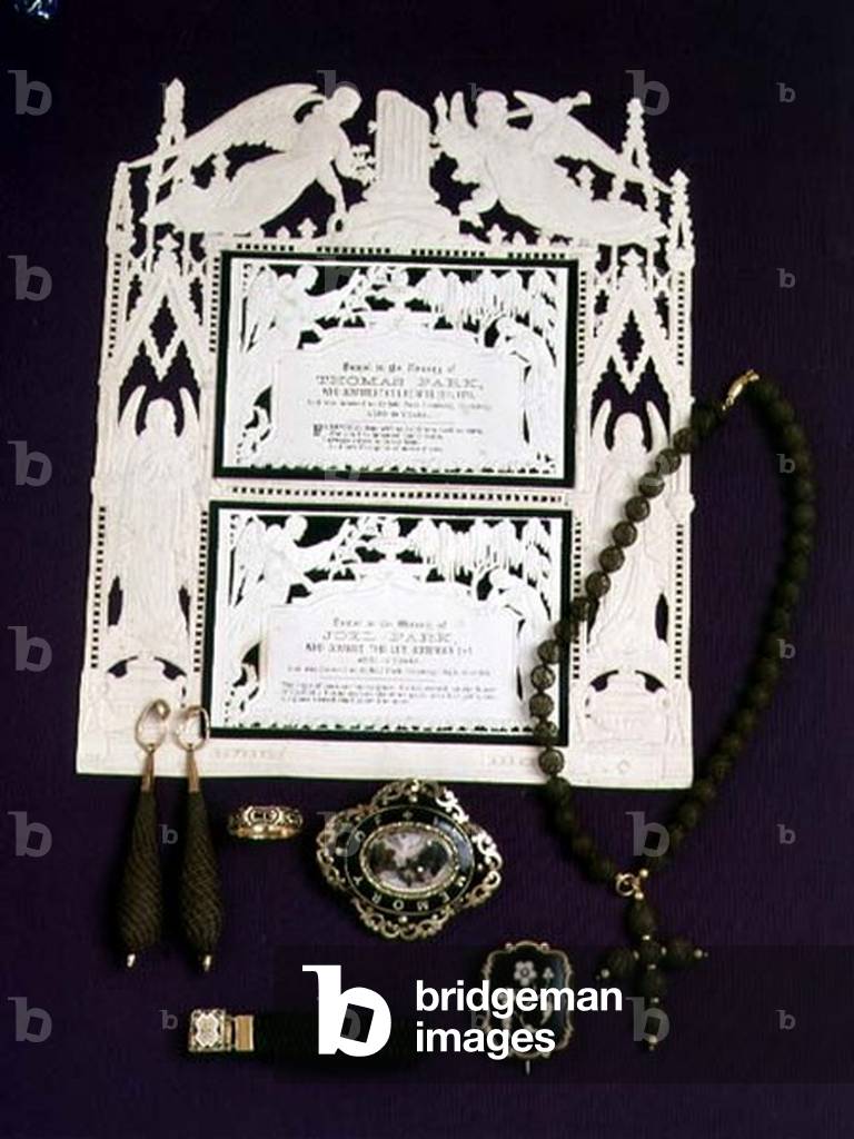 Victorian mourning jewellery