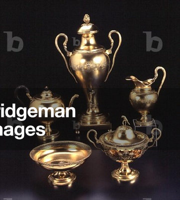 French silver-gilt toilet service made by Francois Daniel Imlin, Strasbourg, 1826