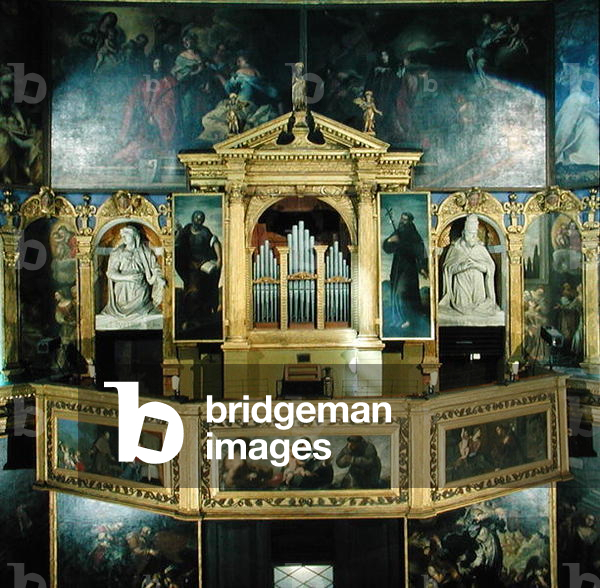 View of the organ, 1615 (photo)