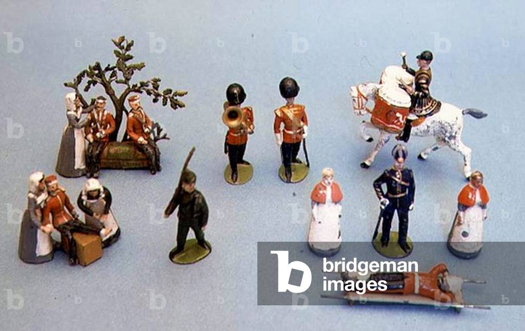 Tin and lead soldiers by W.Britain, 1893-99 (metal)