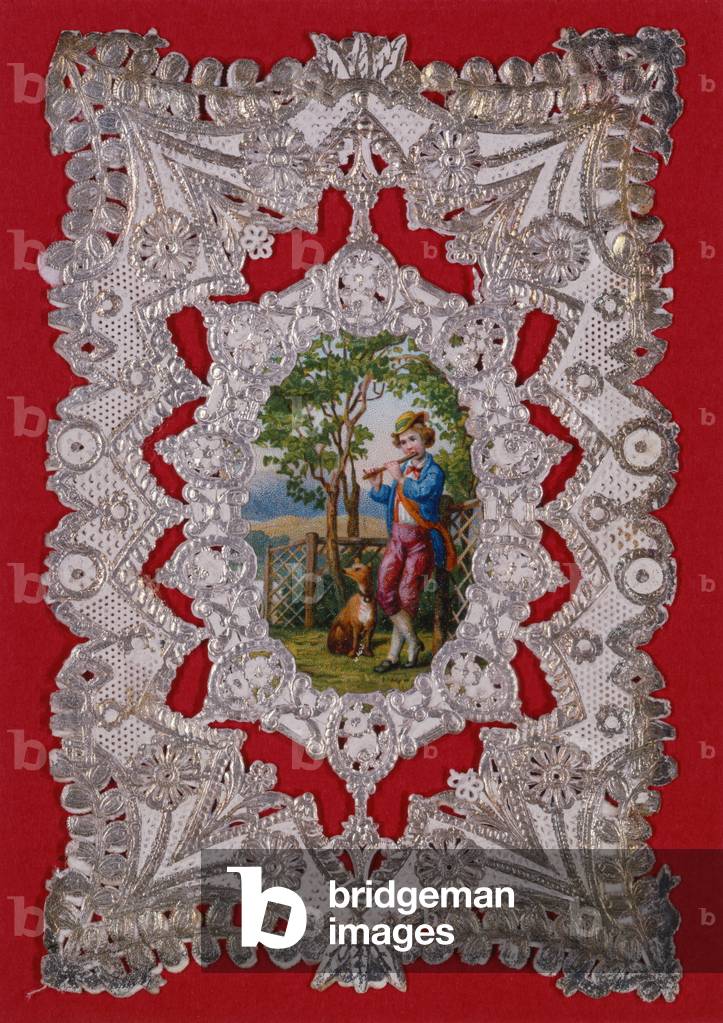 Victorian Valentine card