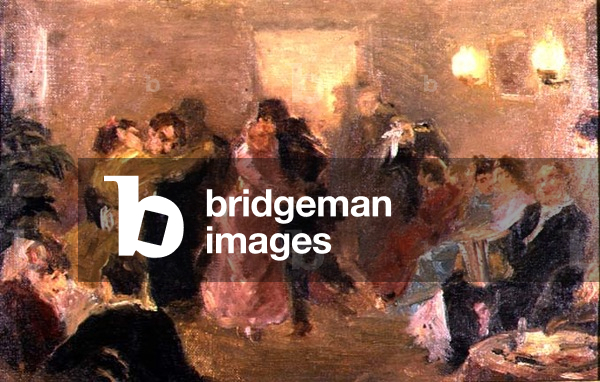 Una festa, 1910 (olio su tela)