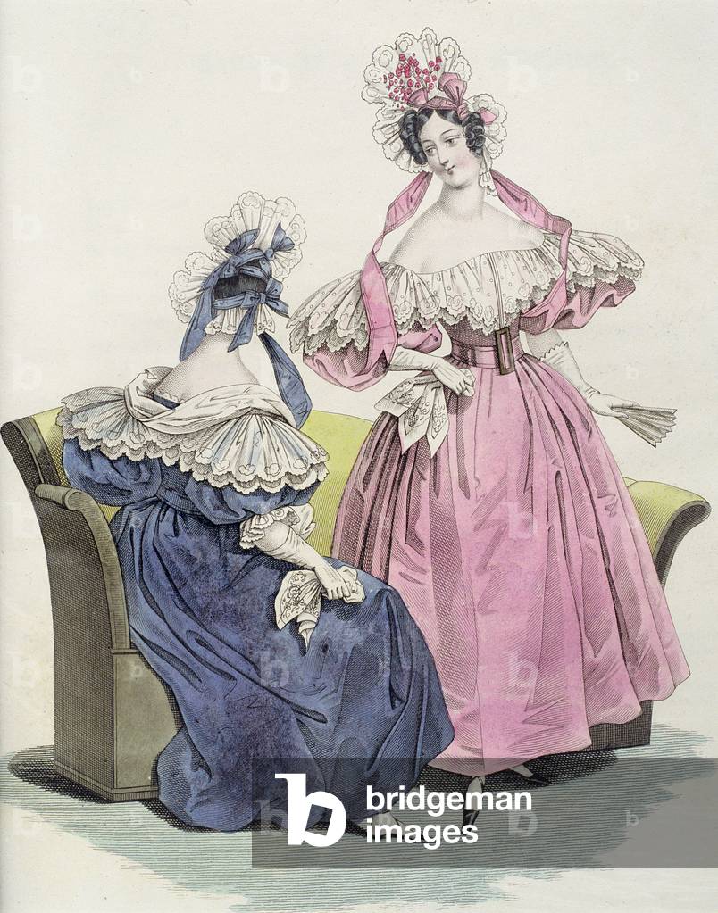 "Piatto moda da", 1832 di French School