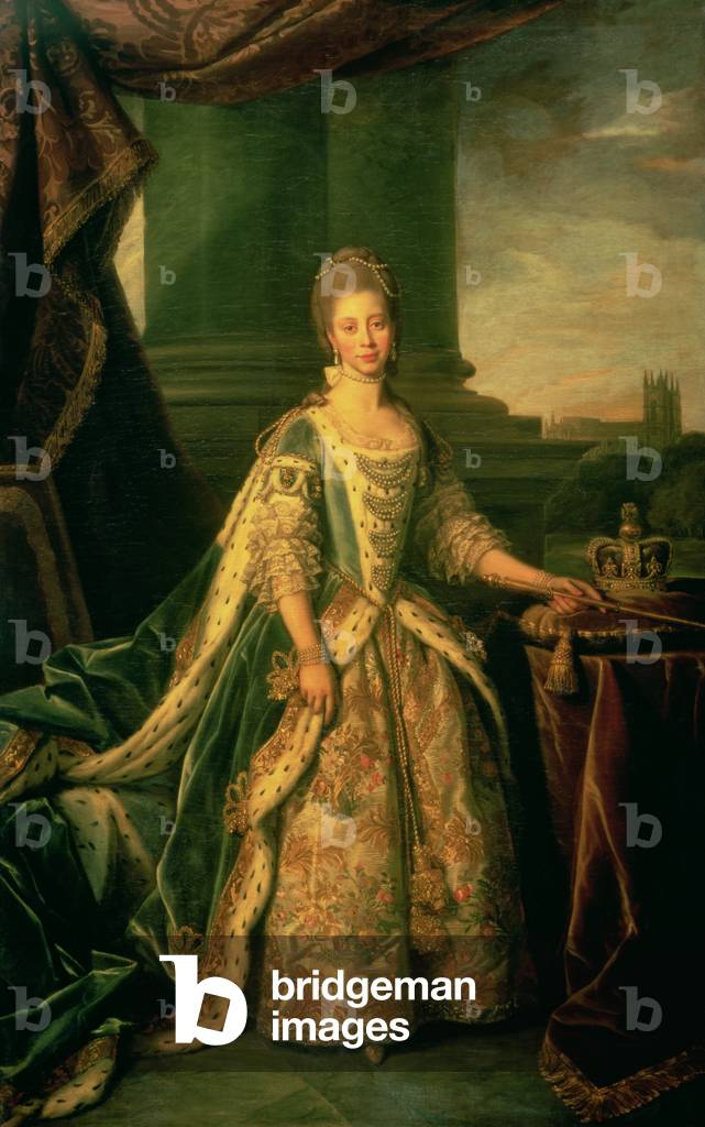 Porträt von Sophie Charlotte (1744-1818)
