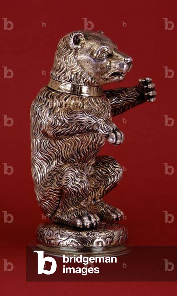 Model of a bear, by Christophe Ritter, Nuremberg, c.1580 (silver gilt)