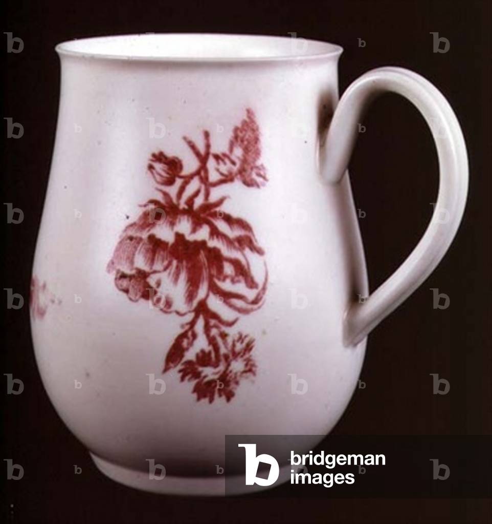 Derby Mug depicting a floral spray (ceramic)
