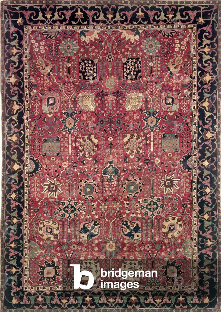 Image de Tapisserie représentant Motif de vase persan Tapis par Persian School