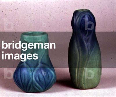 Artus van Briggle earthenware vases, c.1900
