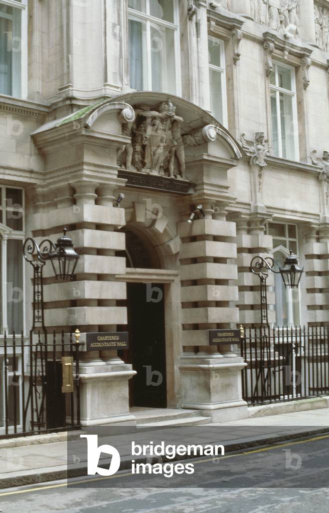 Institute of Chartered Accountants, Moorgate Place, London EC2 (photo)