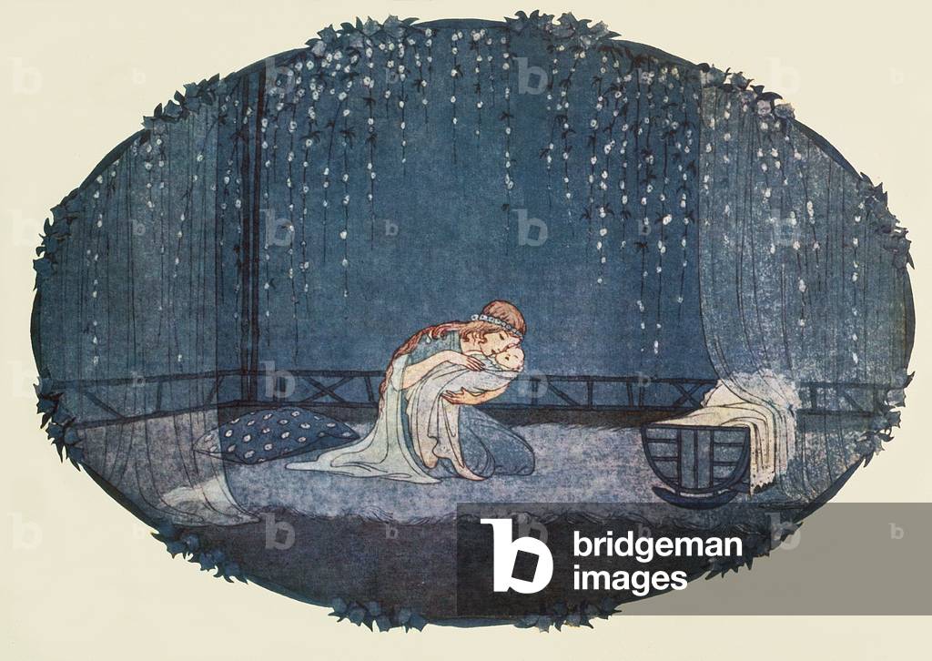 Sleep Baby Sleep, c.1920 (litho)
