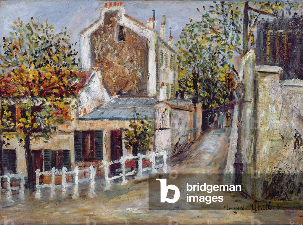 Bild von Gemälde "Das Lapin Agile", 1914 von Maurice Utrillo