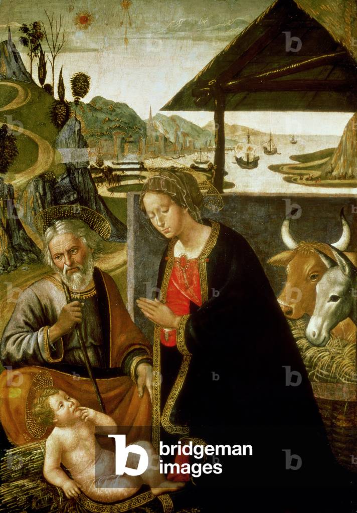 Presepe, c.1490 (pannello)