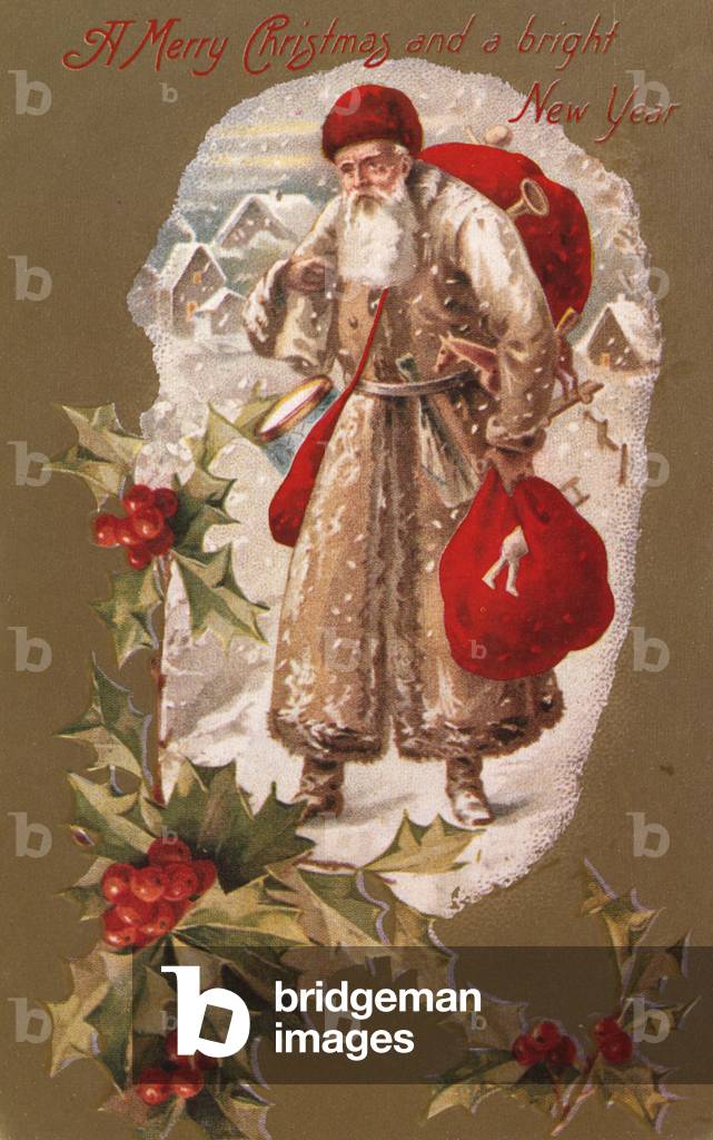 Father Christmas with Sacks