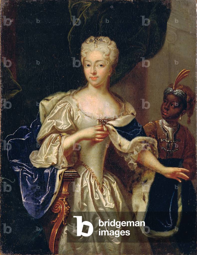 Immagine di Dipinto "Ritratto della Principessa Carlotta di Brunswick-Luneburg", 1728 di Johann Paul Luedden (